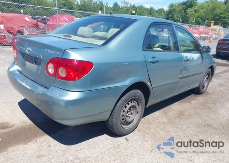 2006 Toyota Corolla Le from USA, damaged, VIN 2T1BR32E66C575484